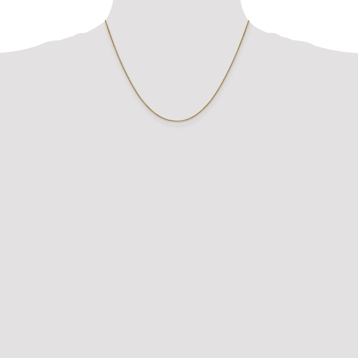 10k Yellow Gold .90mm Box Chain