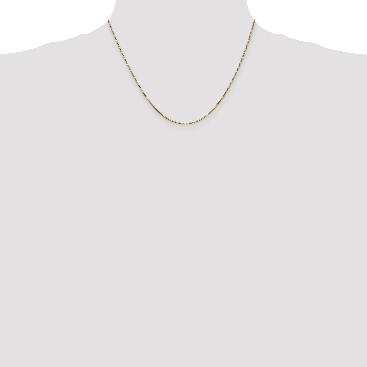 10k Yellow Gold 1mm Box Chain