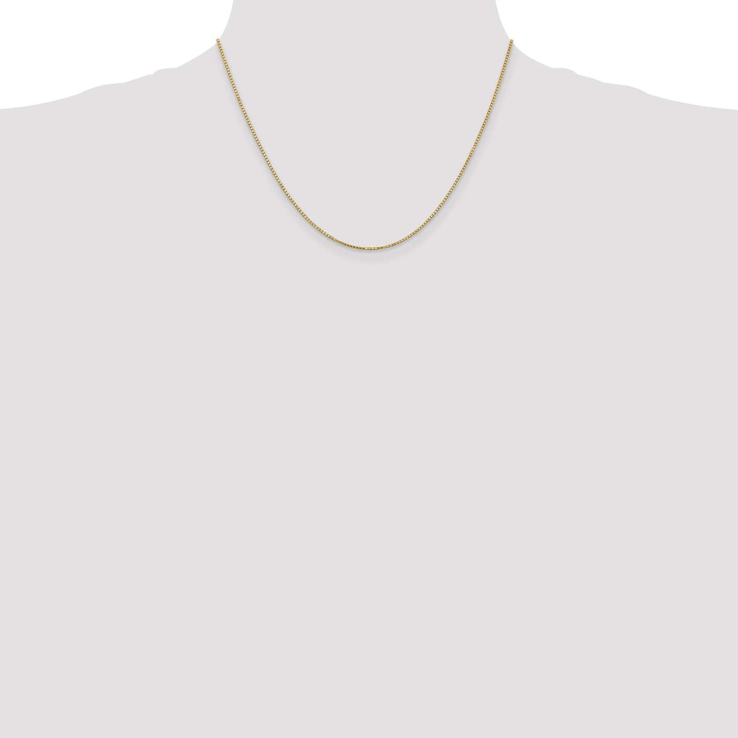 10k Yellow Gold 1.1mm Box Chain