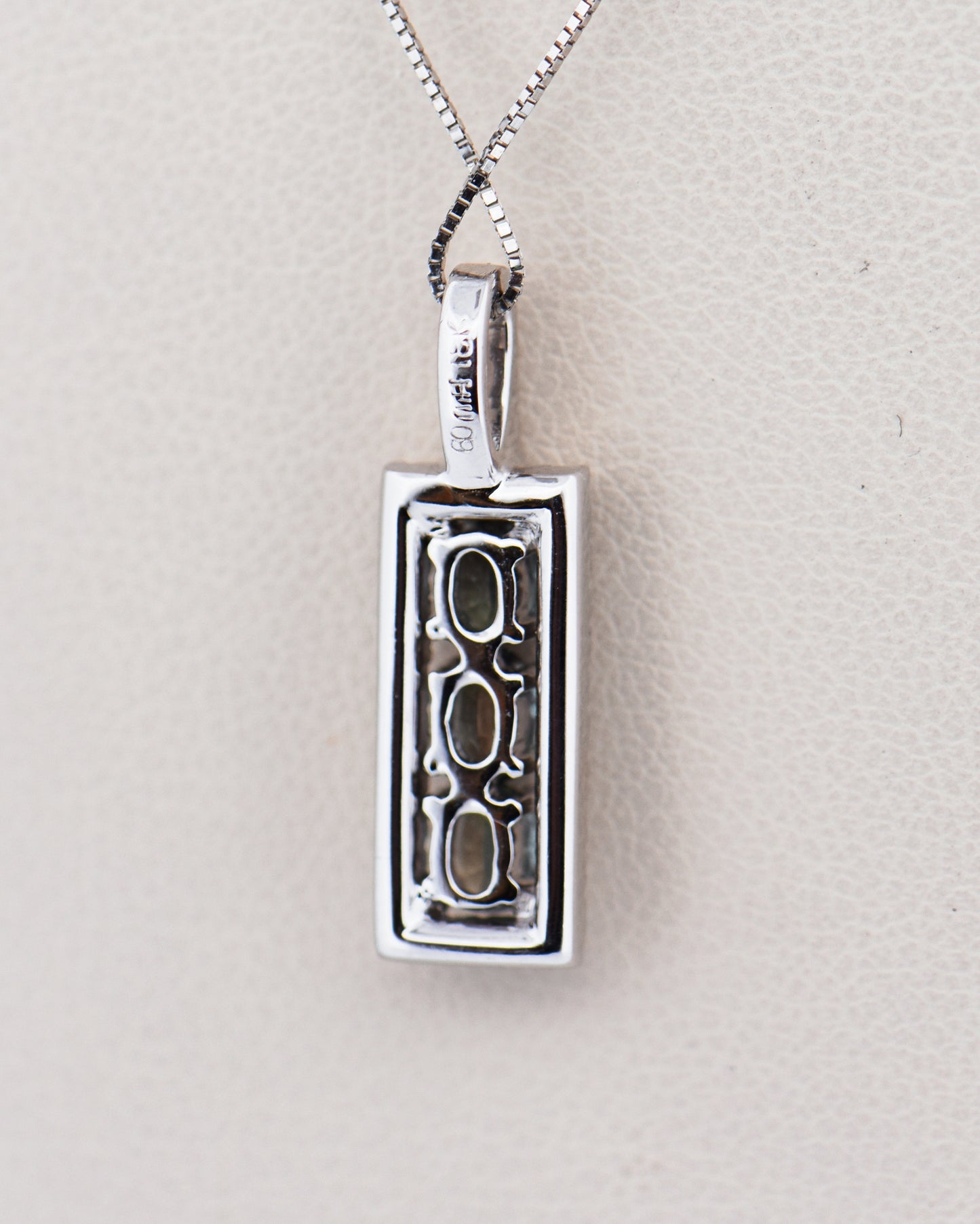 Estate Mark Henry Natural Alexandrite and Diamond Pendant