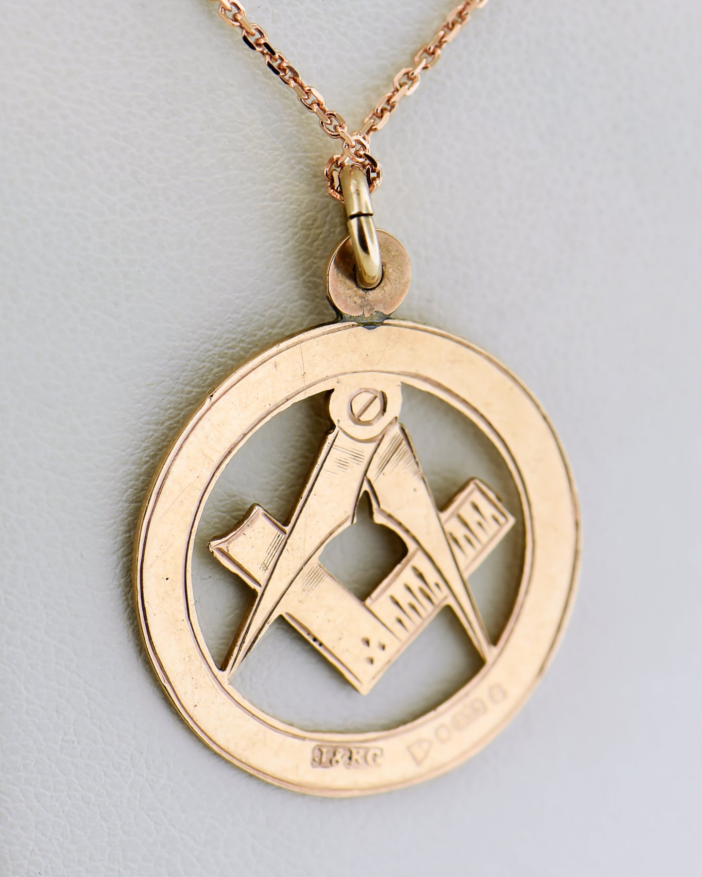 Antique British Masonic Fob Pendant
