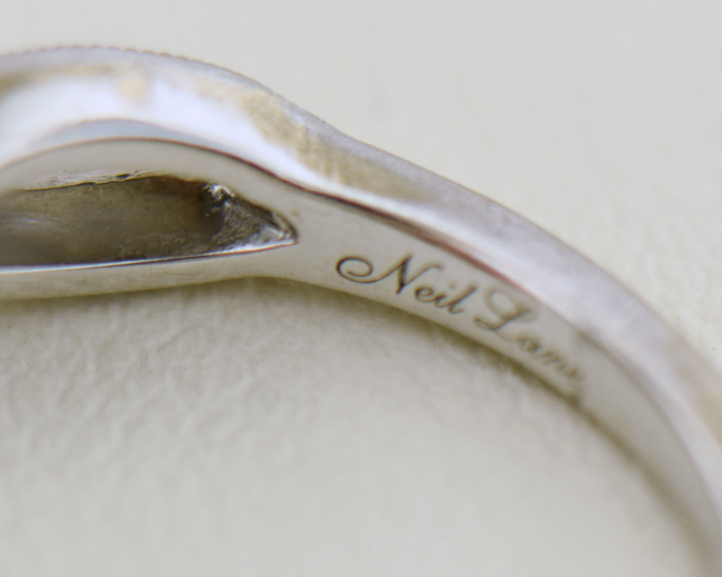 Estate Neil Lane Wedding Set in White Gold