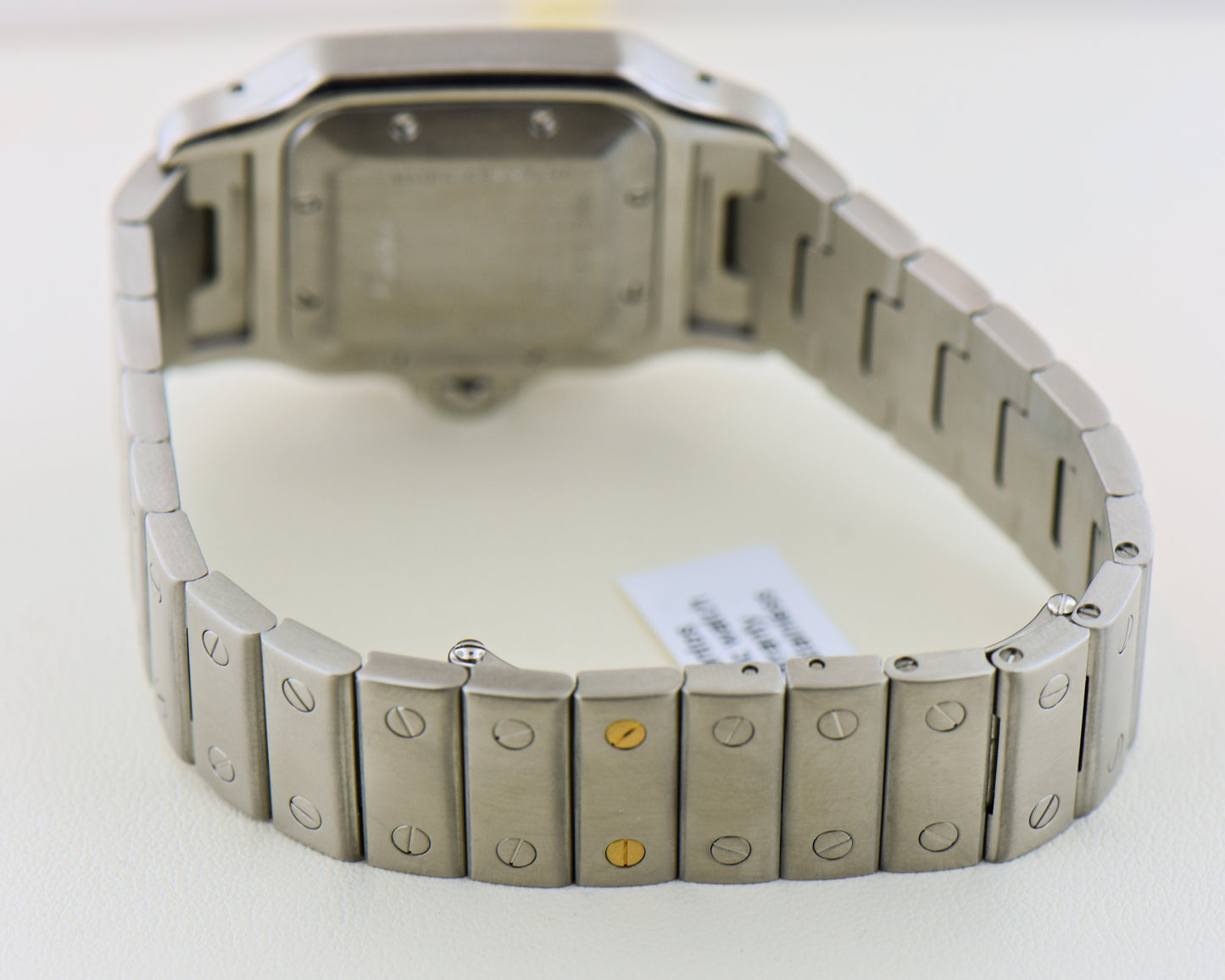 Vintage Cartier Santos Stainless Automatic Unisex Wristwatch