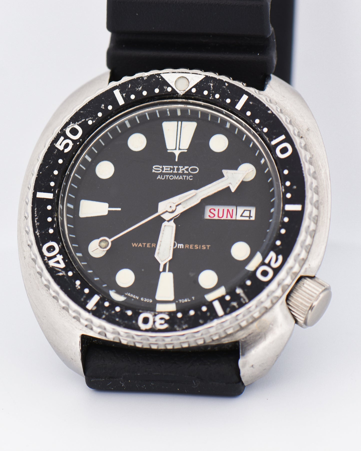 Vintage Seiko Turtle Diver Automatic Watch