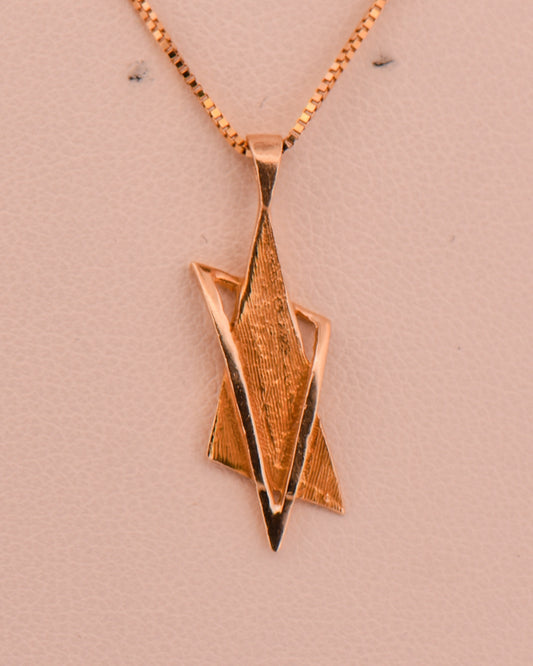 Small Star of David 14ky mid century
