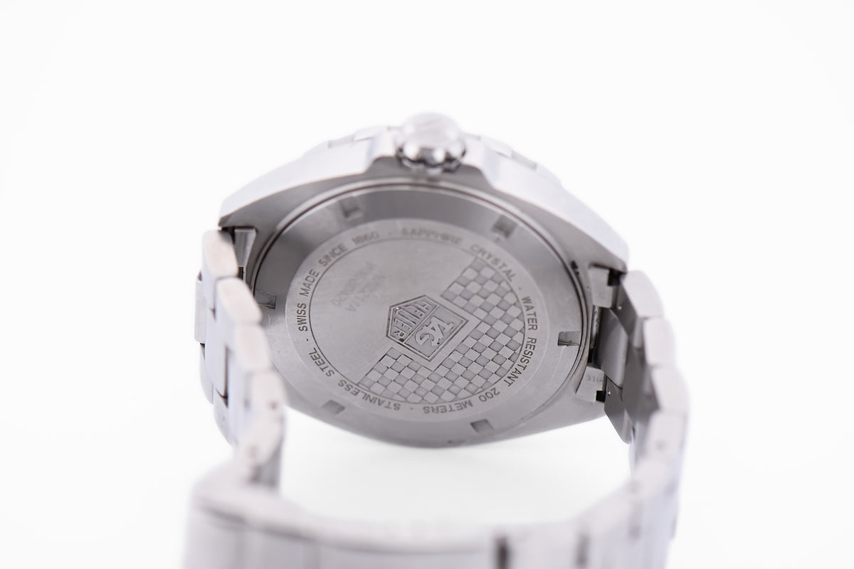 TAG Heuer Formula 1 Calibre 7 GMT Automatic Watch "Batman" Blue & Black Bezel
