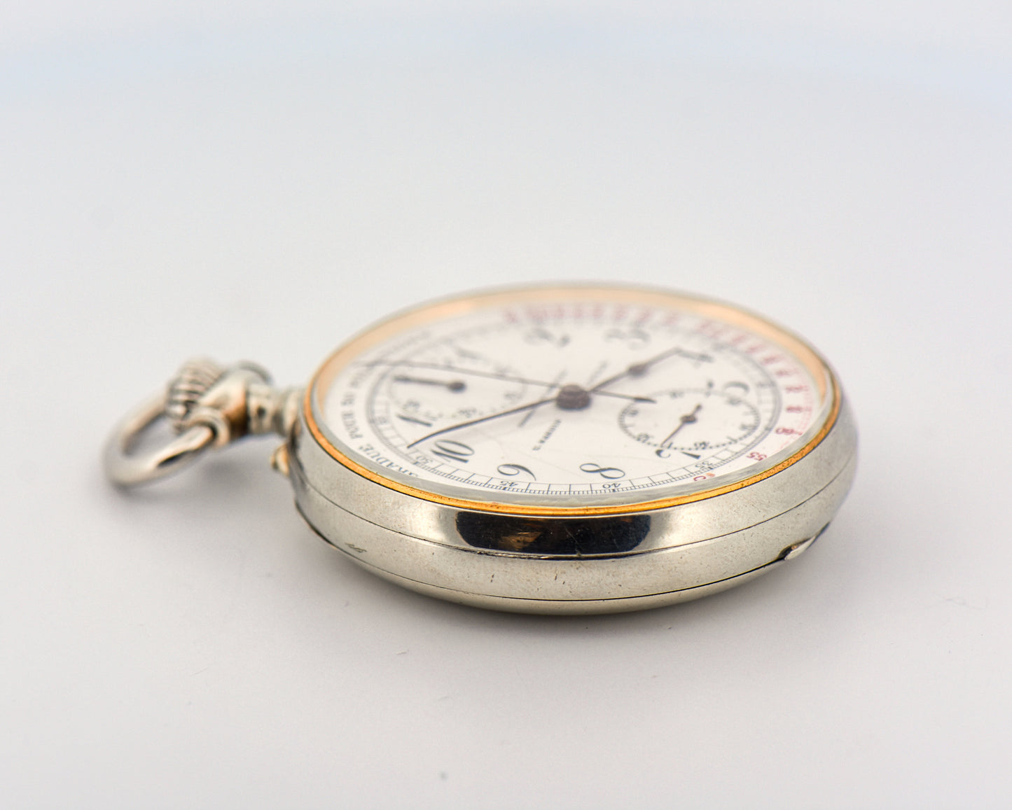 Rare Ulysse Nardin Doctor's Chronograph Pocket Watch