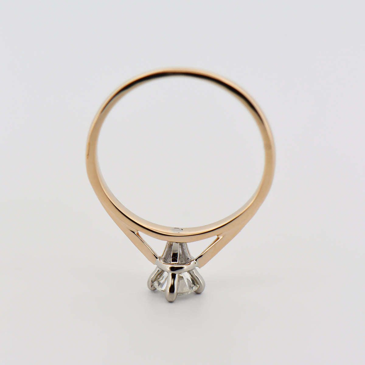 Vintage Diamond Wedding Set in Yellow Gold