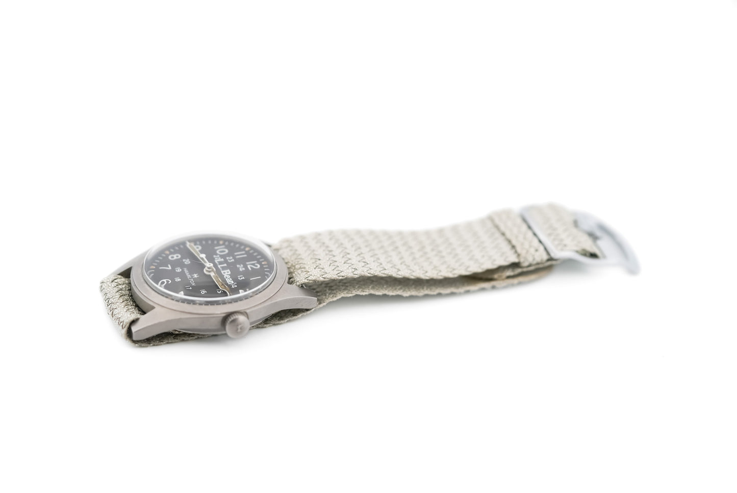 Vintage Mechanical Hamilton Khaki Field Watch for LL Bean