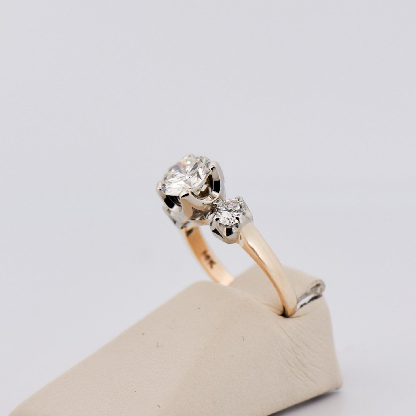 Natural VS Diamond 3-Stone Ring; 1.75ctw