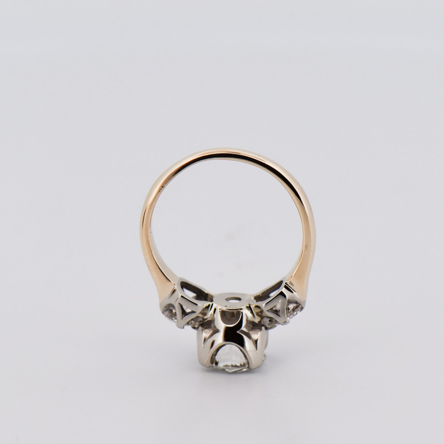 Natural VS Diamond 3-Stone Ring; 1.75ctw