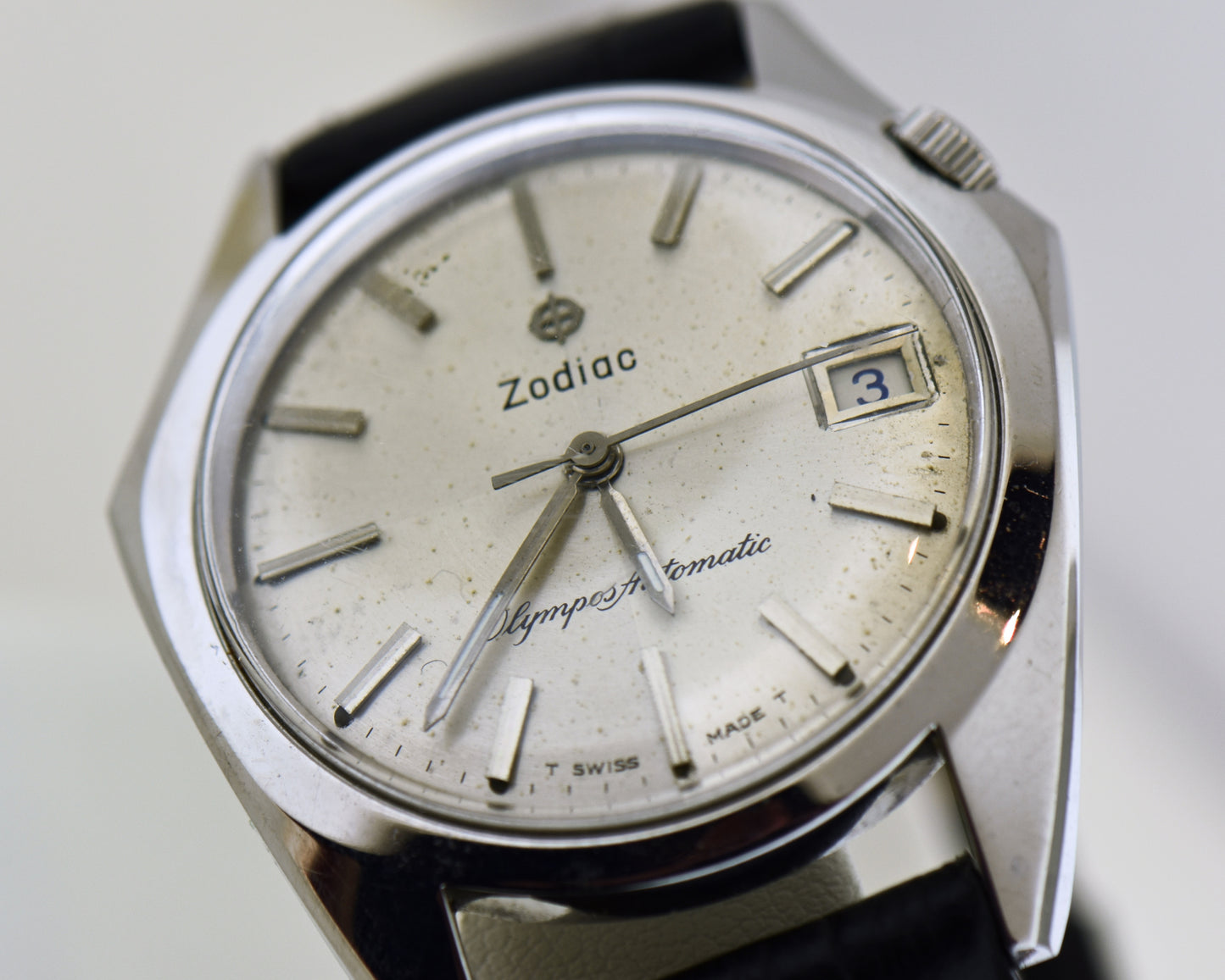 Vintage Zodiac Olympos Automatic Wristwatch
