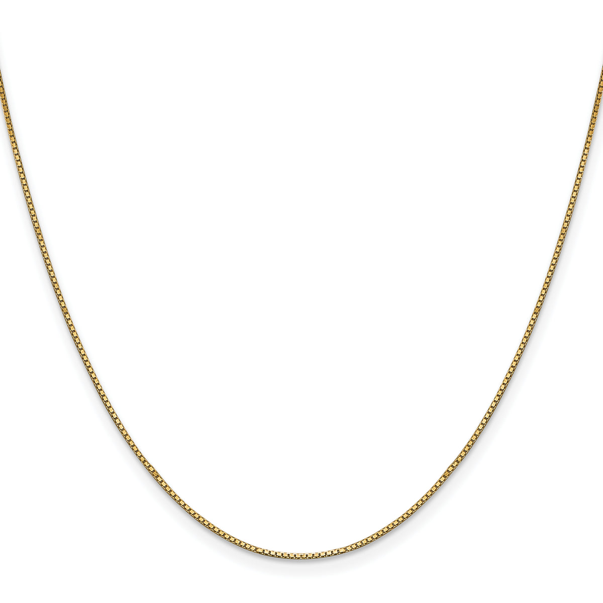 10k Yellow Gold .90mm Box Chain