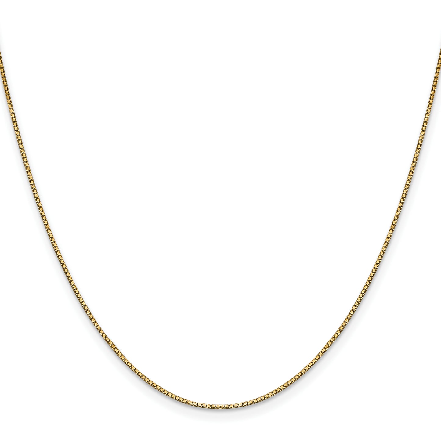 10k Yellow Gold .90mm Box Chain