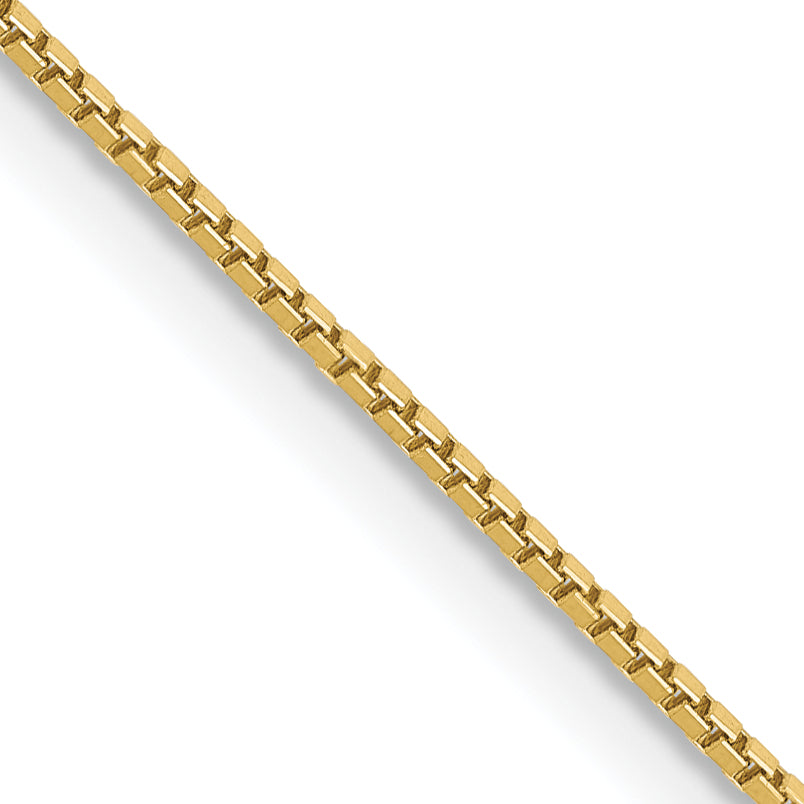 10k Yellow Gold .90mm Box Chain