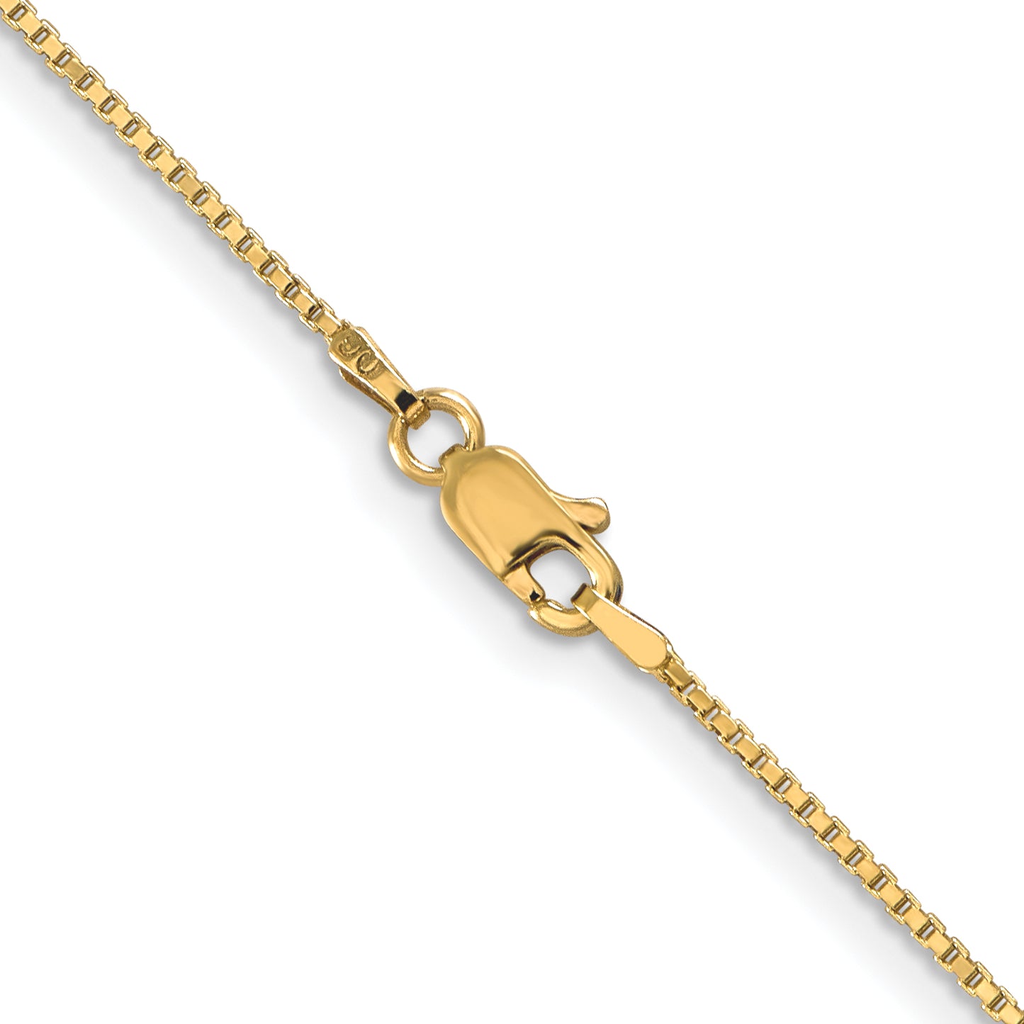 10k Yellow Gold 1mm Box Chain
