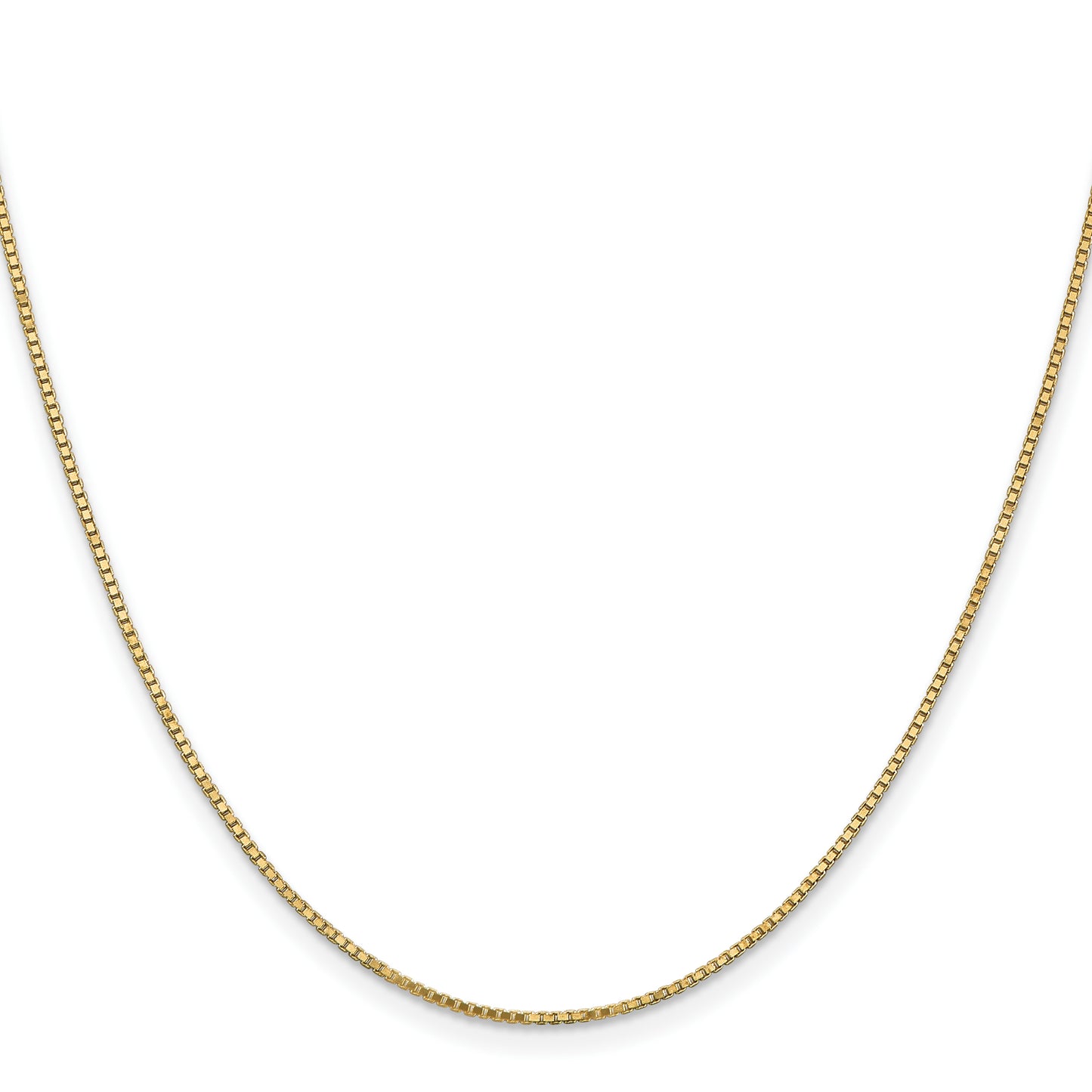 10k Yellow Gold 1.1mm Box Chain