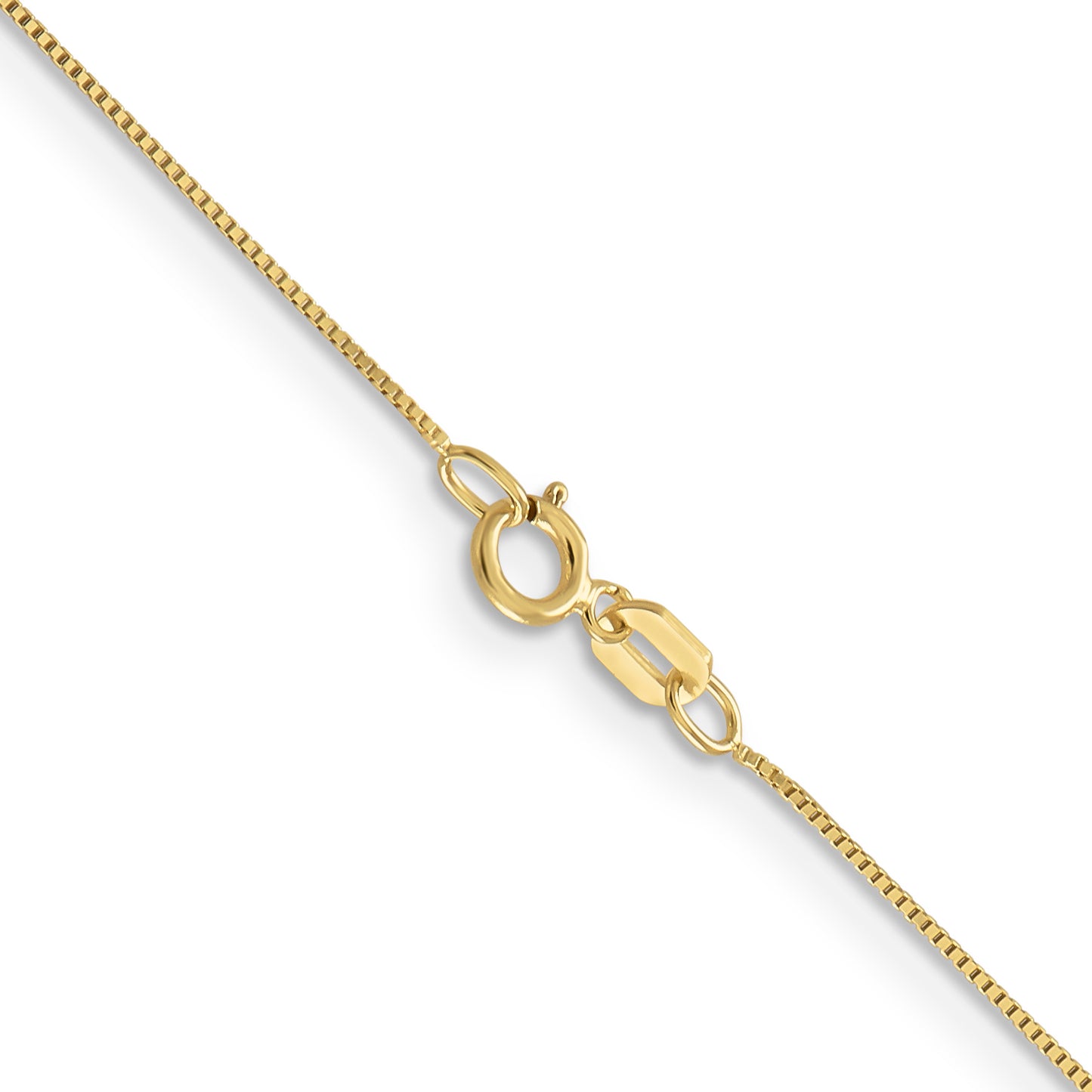 10k Yellow Gold .5mm Box Chain