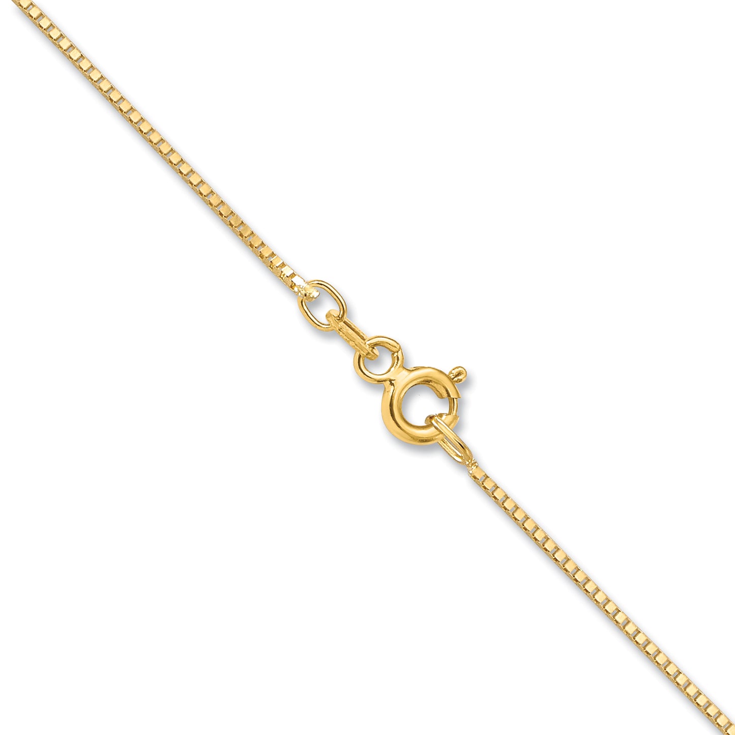 10k Yellow Gold .7mm Box Chain