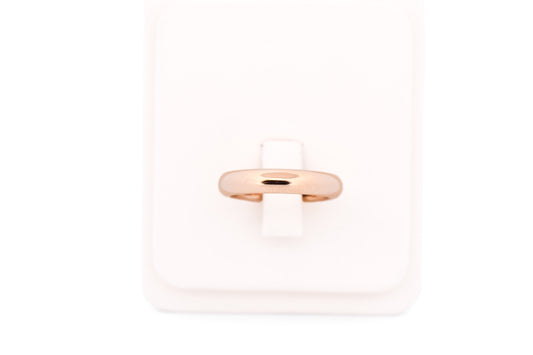 Antique Yellow Gold Wedding Band in Thick 18k - Circa 1914