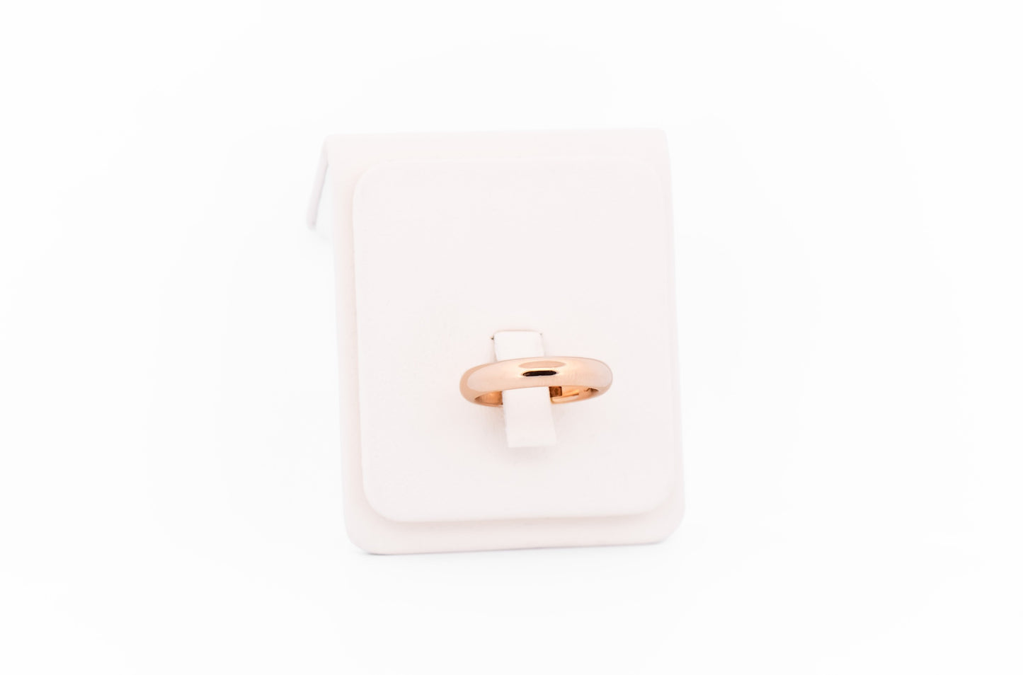 Antique Yellow Gold Wedding Band in Thick 18k - Circa 1914