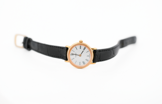 Estate Ladies Tissot Quartz Wrist Watch - Gold Plated with White Dial