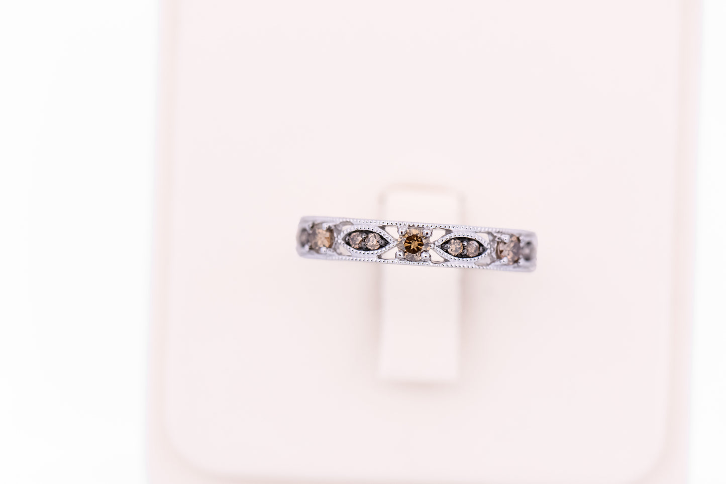 Estate LeVian Champagne Diamond Wedding Band