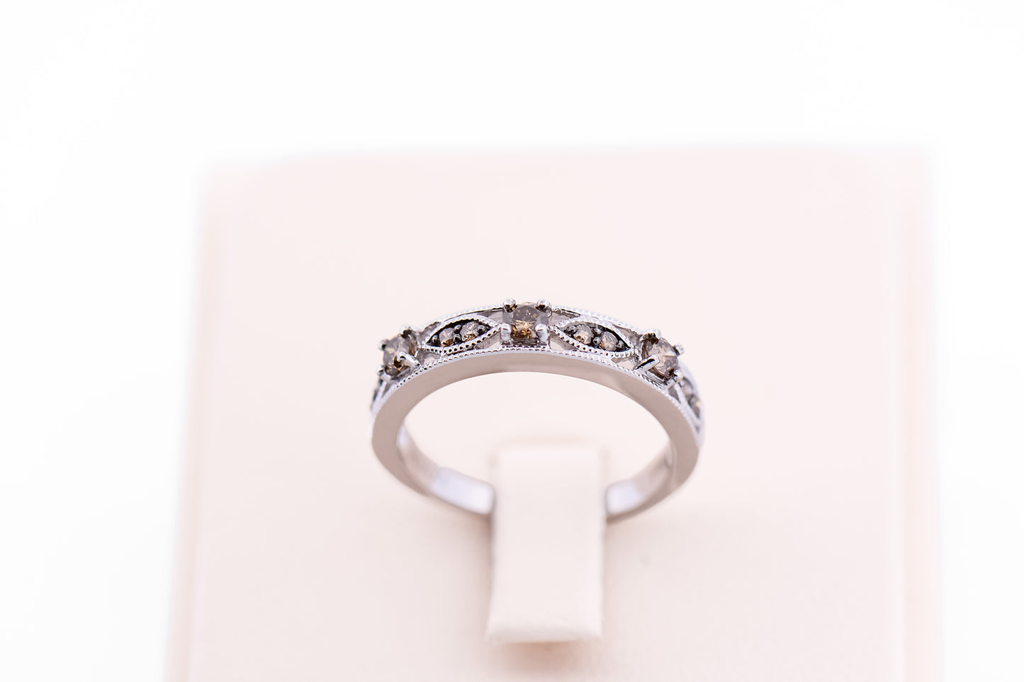 Estate LeVian Champagne Diamond Wedding Band