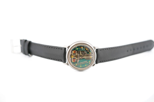 Original Vintage Bulova Accutron Spaceview Wrist Watch (Worn Condition)