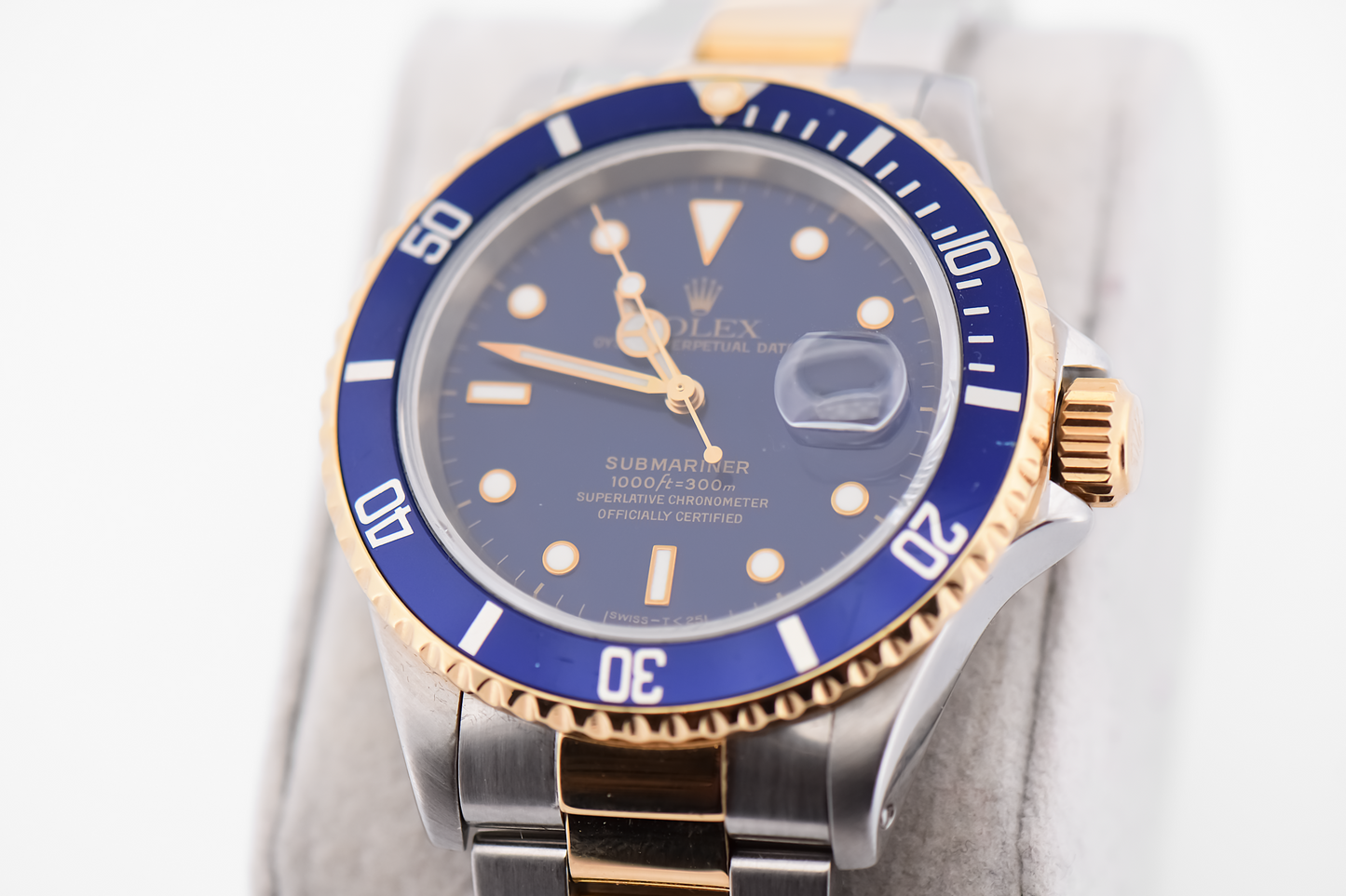 Rolex Submariner "Bluesy" - 18k & Stainless with Blue Dial and Bezel w/Box