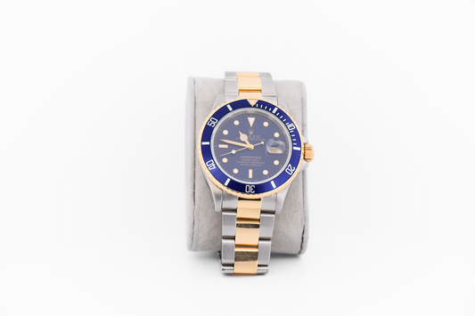 Rolex Submariner "Bluesy" - 18k & Stainless with Blue Dial and Bezel w/Box