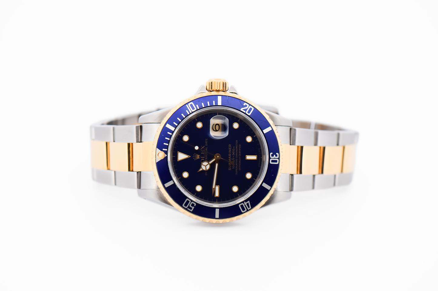 Rolex Submariner "Bluesy" - 18k & Stainless with Blue Dial and Bezel w/Box