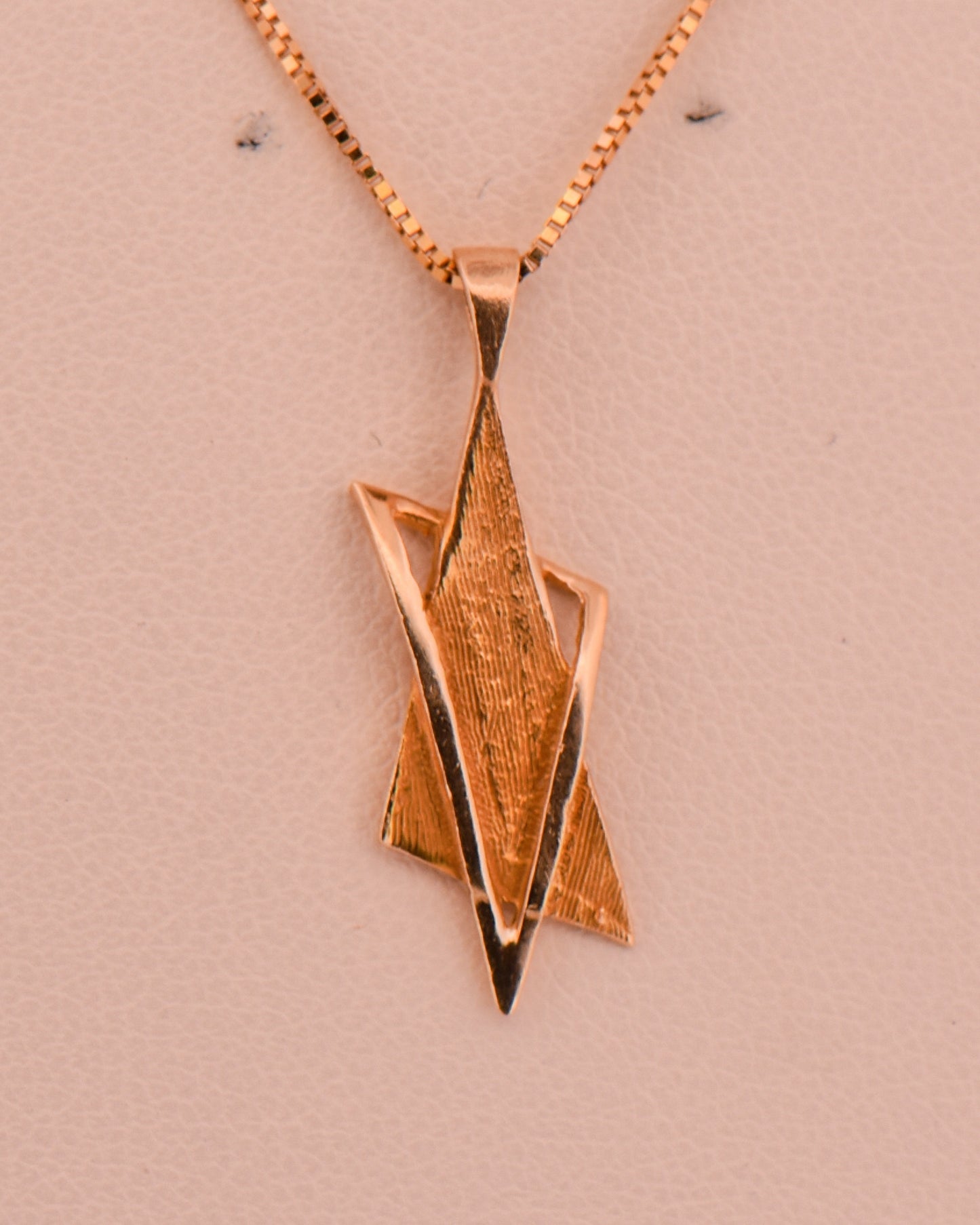 Small Star of David 14ky mid century