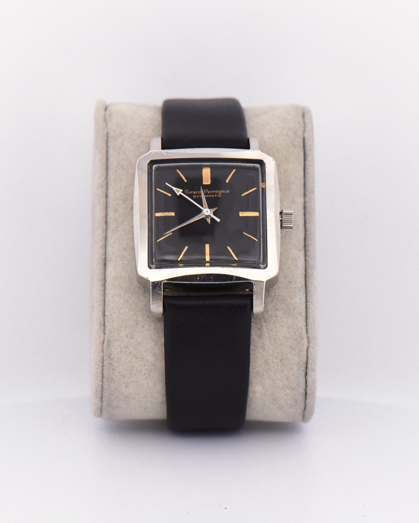 Square Girard Perregaux Automatic Wrist Watch with Black Dial