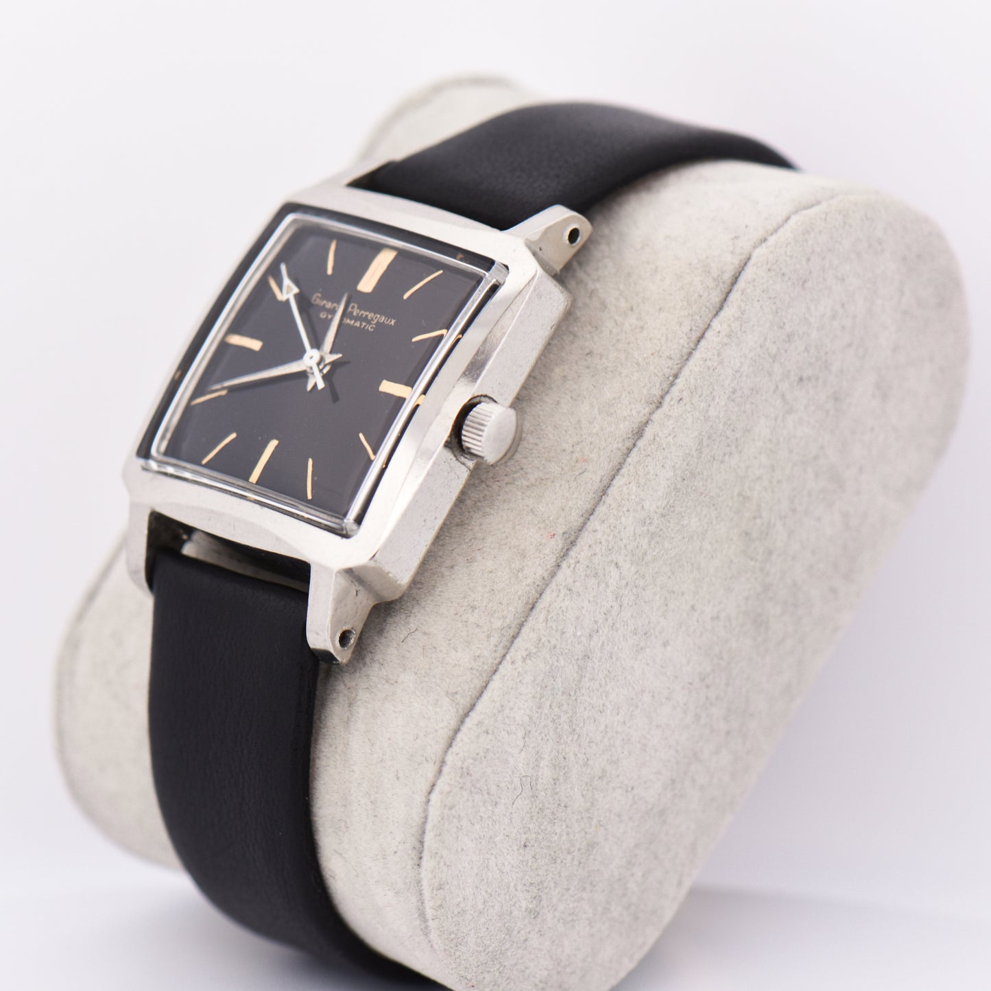 Square Girard Perregaux Automatic Wrist Watch with Black Dial