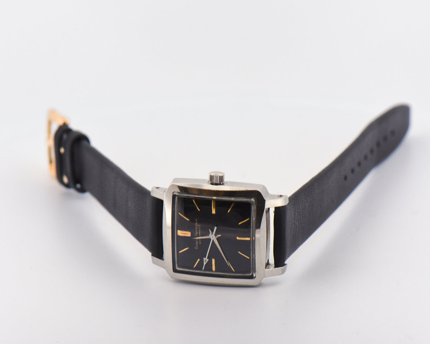 Square Girard Perregaux Automatic Wrist Watch with Black Dial