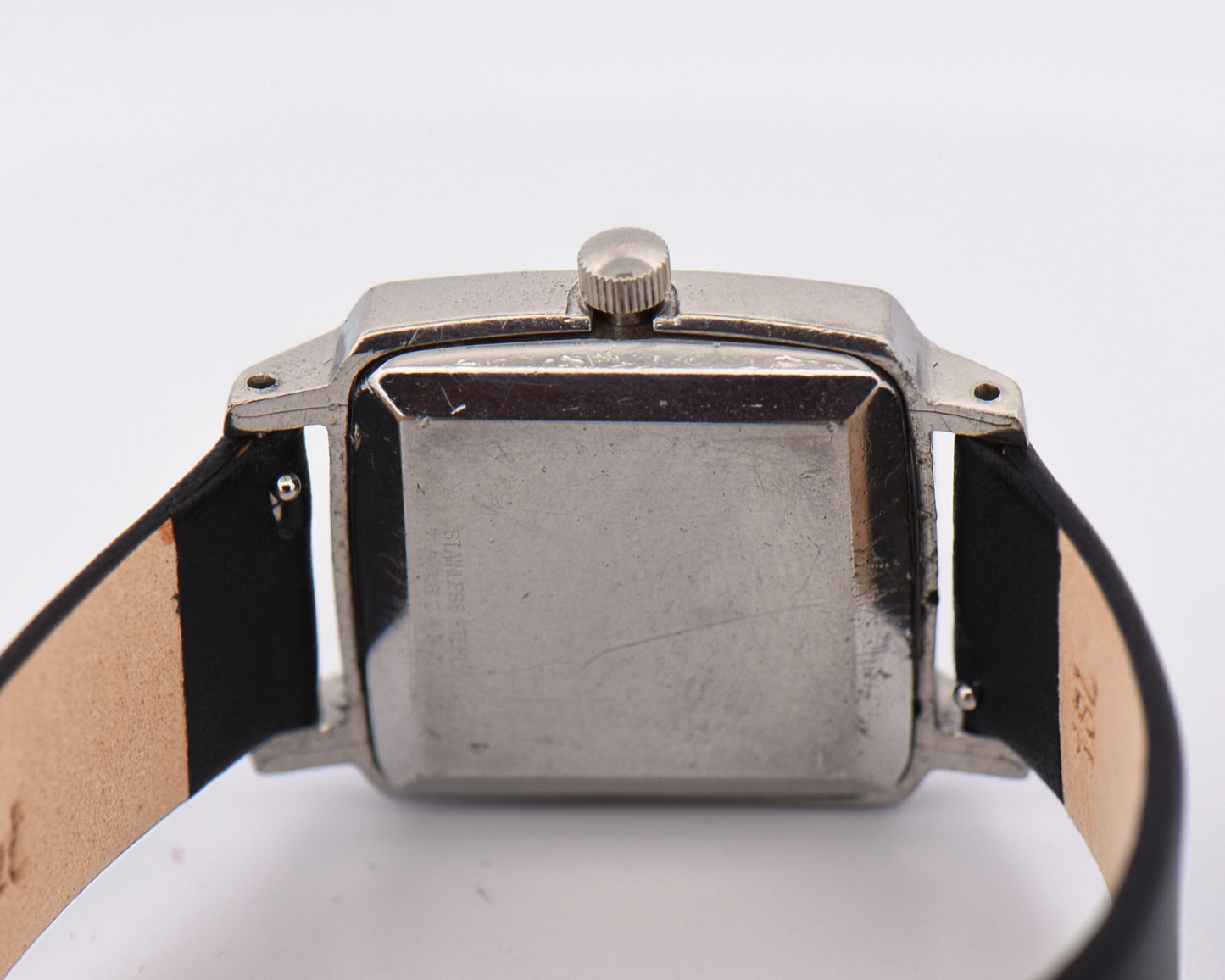 Square Girard Perregaux Automatic Wrist Watch with Black Dial