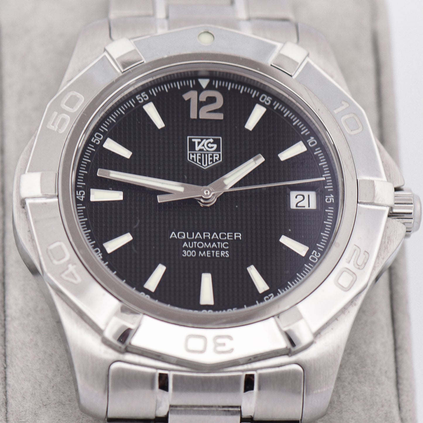 Tag Heuer Automatic Watch with Fancy Black Dial