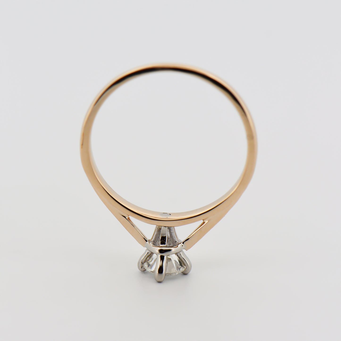 Vintage Diamond Wedding Set in Yellow Gold