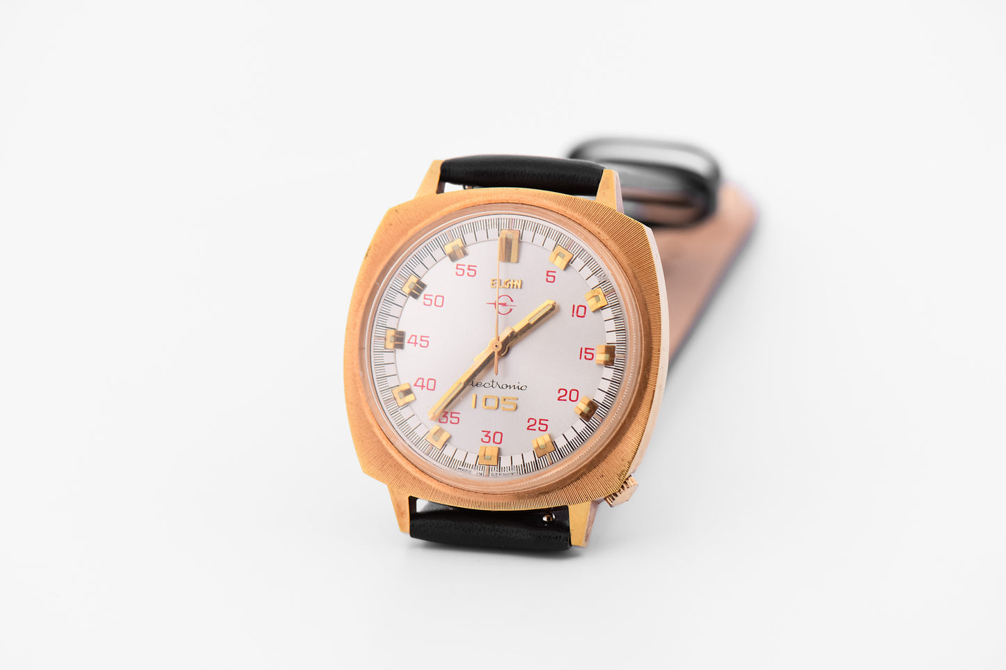 Vintage Elgin Electronic 105 Tv-Dial Wrist Watch