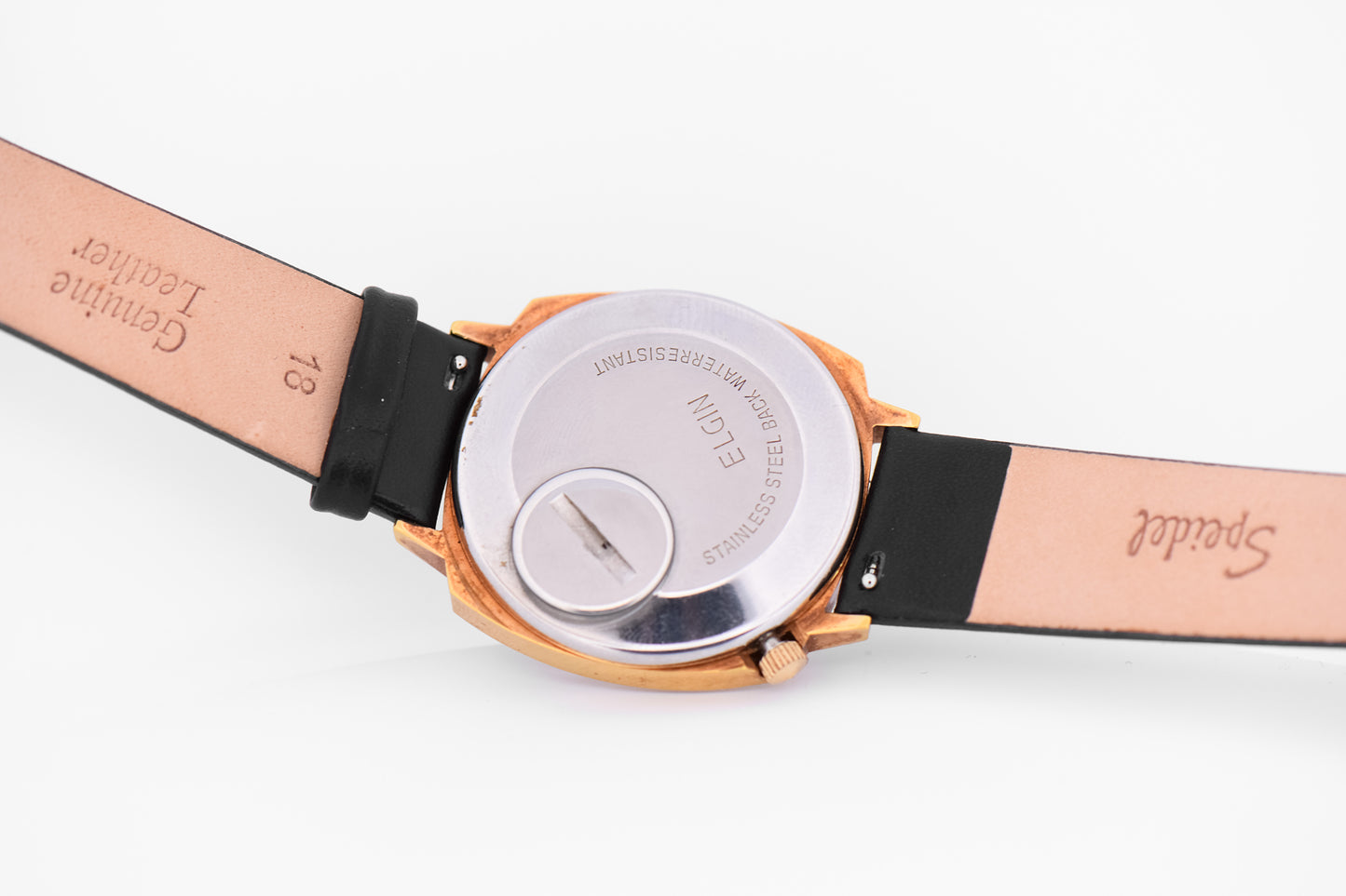 Vintage Elgin Electronic 105 Tv-Dial Wrist Watch