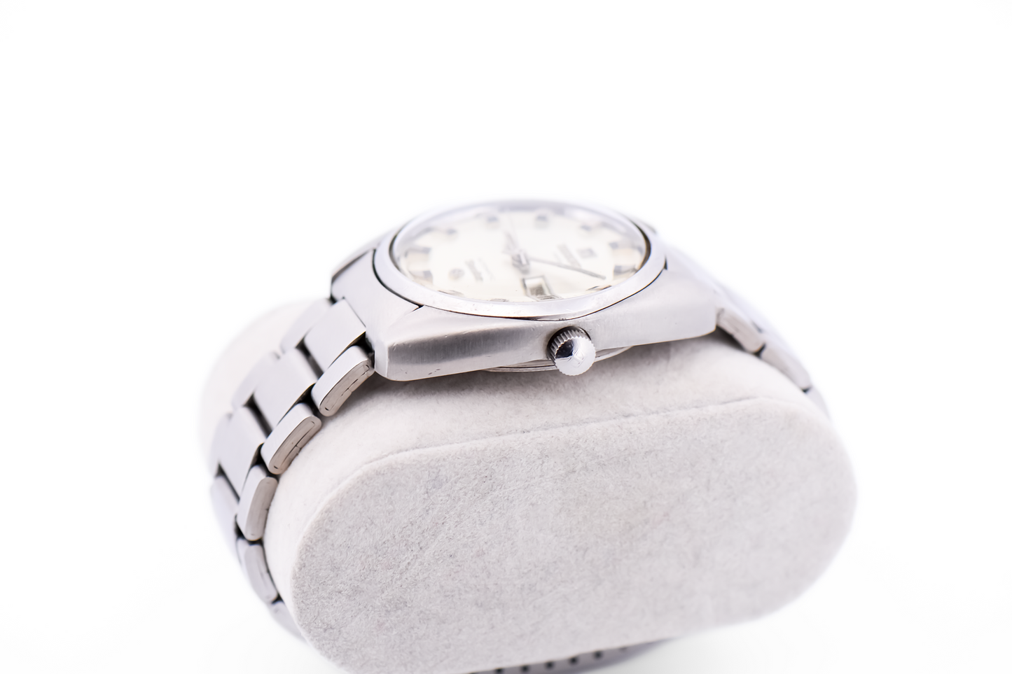 Vintage Tissot Seastar Day-Date Automatic Wrist Watch - Original Stainless Bracelet